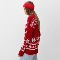 Джемпер вязаный KAFTAN "С оленями" размер 54 Джемпер вязаный KAFTAN "С оленями" размер 54