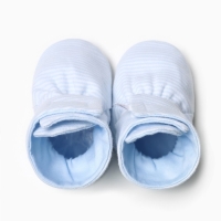 Пинетки детские, цвет голубой, размер 16 (1-6 месяц)