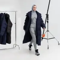 Пуховик унисекс Kapsula, серый, размер ХL/ХХL