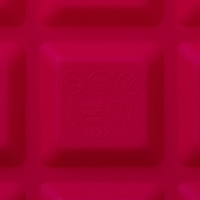 Форма для льда Доляна &laquo;Кубик&raquo;, силикон, 18,5&times;11,8&times;3 см, 15 ячеек 3,4&times;3,4 см, цвет розовый