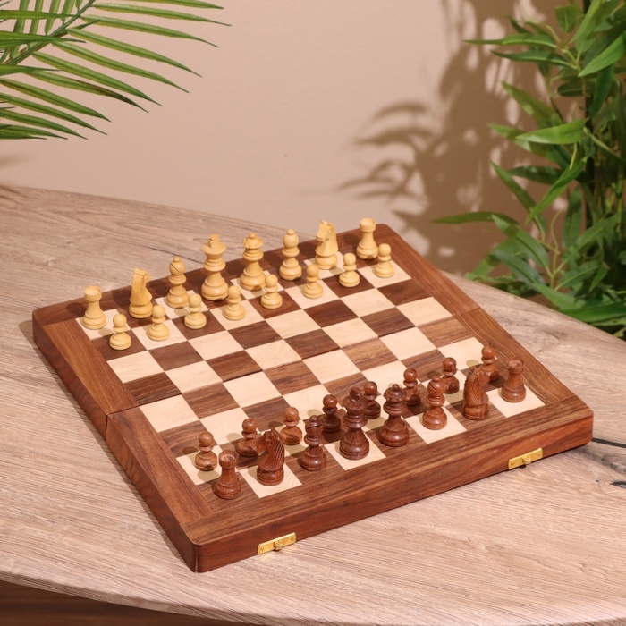 Шахматы турнирные, доска 36х36, дерево шишам Шахматы турнирные, доска 36х36, дерево шишам