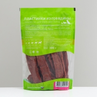 Лакомство TitBit для собак Пластинки из говядины для всех пород, 300 г Лакомство TitBit для собак Пластинки из говядины для всех пород, 300 г