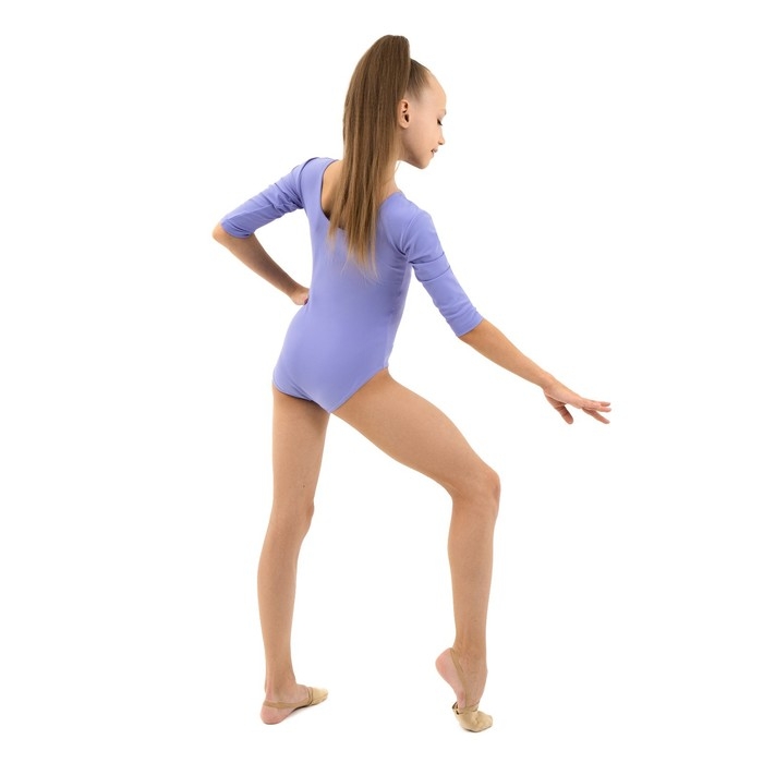 Купальник для гимнастики и танцев Grace Dance, р. 30, цвет сирень