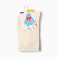 Носки детские, цвет кремовый, размер 22