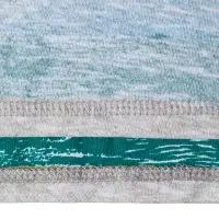 Футболка мужская RAYET двусторонняя, голубой/зеленый, размер S