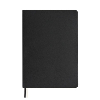 Ежедневник датированный 2024 A5 176 листов, deVENTE.Nobile, мягкая обложка из искусственной кожи, ляссе, кремовый блок 70 г/м2, чёрный Ежедневник датированный 2024 A5 176 листов, deVENTE.Nobile, мягкая обложка из искусственной кожи, ляссе, кремовый блок 70 г/м2, чёрный