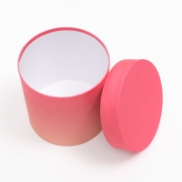 Набор круглых подарочных коробок 5 в 1 &laquo;Градиент 1&raquo;, 20 &times; 20 &times; 20‒13,5 &times; 13,5 &times; 13,5 см