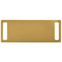 Шильдик металлический Kova, золотистый Шильдик металлический Kova, золотистый