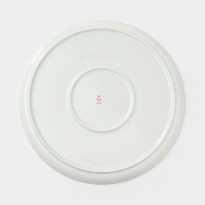 Набор блюд фарфоровый &laquo;Пицца&raquo;, 7 предметов: 1 шт d=30 см, 6 шт d=20 см, рисунок МИКС