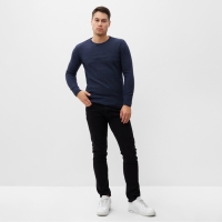 Джемпер мужской, цвет синий, р-р 48