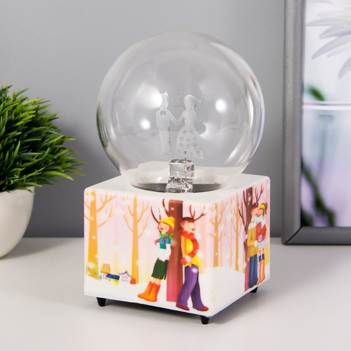 Плазменный шар Плазменный шар "Парочка" цветной 8,5х8,5х17 см RISALUX