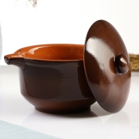 Бульонница с крышкой "Псковская" 0,5л / 11,5х13см, былина Бульонница с крышкой "Псковская" 0,5л / 11,5х13см, былина