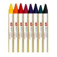 Мелки восковые, ЗХК "Я - Художник!", 8 цветов, круглые Мелки восковые, ЗХК "Я - Художник!", 8 цветов, круглые
