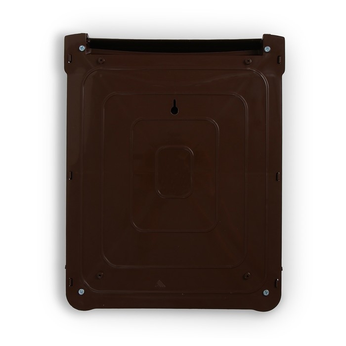 Ящик почтовый, пластиковый, «Декор», с замком, коричневый Ящик почтовый, пластиковый, «Декор», с замком, коричневый