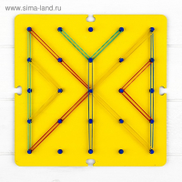 Геоборд «Ассорти» 19 × 19 см Геоборд «Ассорти» 19 × 19 см
