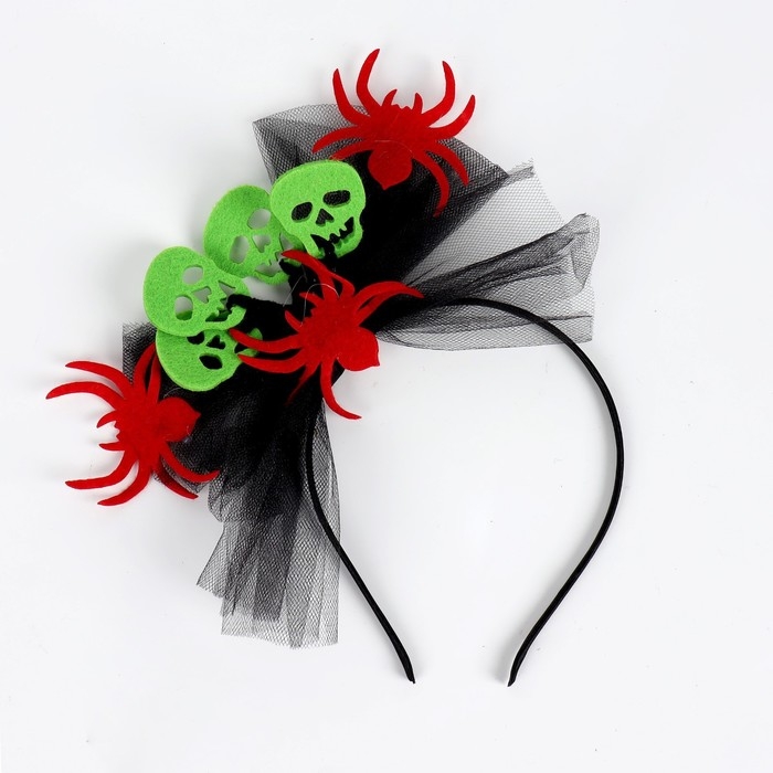 Карнавальный ободок &laquo;Хэллоуин&raquo;, цвета МИКС