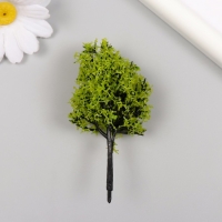 Искусственное растение для творчества пластик "Платан" 8 см