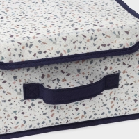 Короб для хранения Доляна «Мармелад», 26×20×16 см, цвет белый Короб для хранения Доляна «Мармелад», 26×20×16 см, цвет белый