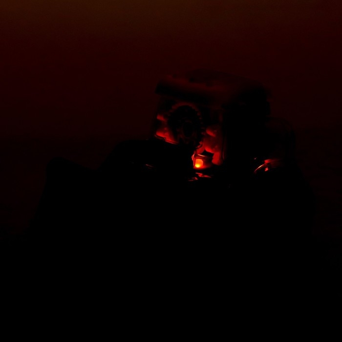 Экскаватор &laquo;Шестерёнки&raquo;, свет и звук, работает от батареек, цвет МИКС