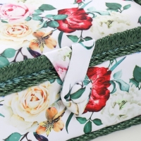 Шкатулка для рукоделия "Садовые цветы" 20х20х11 см Шкатулка для рукоделия "Садовые цветы" 20х20х11 см