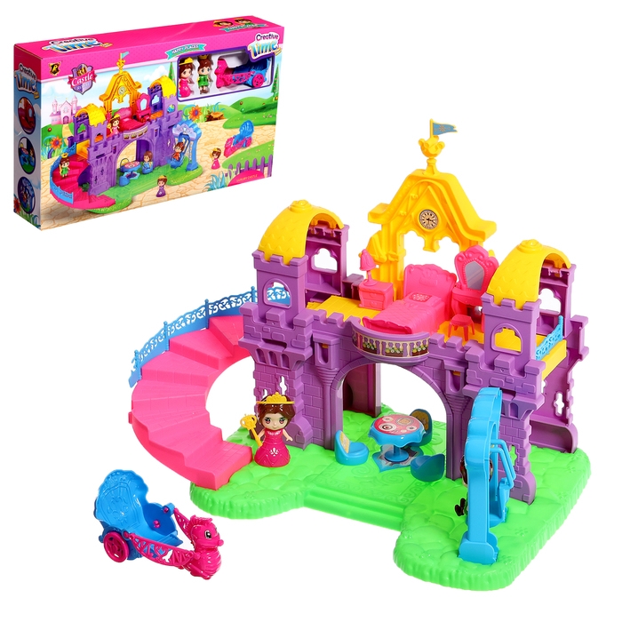 Замок для кукол &laquo;Сказка&raquo; с набором мебели и аксессуарами