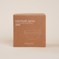 Набор салатников фарфоровых SL Home «Милый дом», 250 мл, d=12 см, цвет белый Набор салатников фарфоровых SL Home «Милый дом», 250 мл, d=12 см, цвет белый