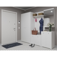 Тумба в прихожую Капелла, 800х424х600, Белый