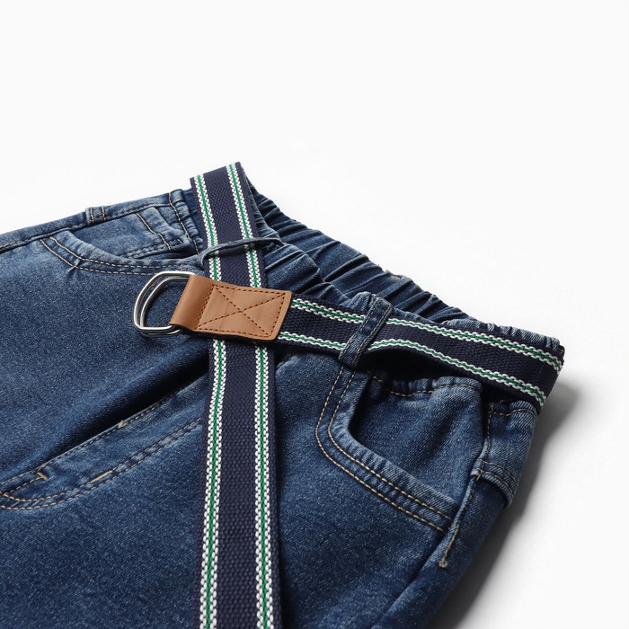 Джинсы для мальчика, НАЧЁС, цвет синий, рост 158 см