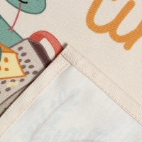 Набор в мешочке Этель Xmas cooking : полотенце 40х70 см, формочки для запекания - 3 шт.