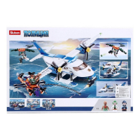 Конструктор Полиция &laquo;Гидроплан&raquo;, 380 деталей