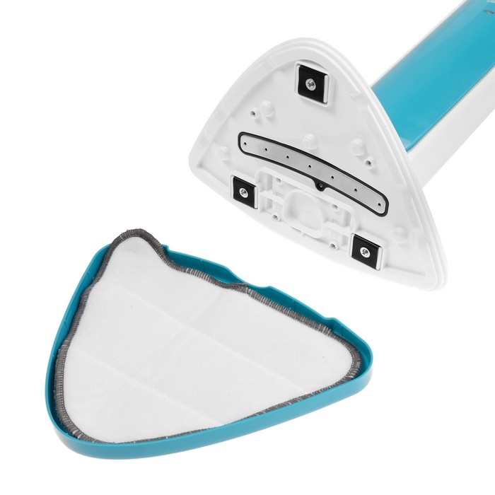 Паровая швабра Zelmer ZST1300, 1300 Вт, 400 мл, шнур 5 м, бело-голубая Паровая швабра Zelmer ZST1300, 1300 Вт, 400 мл, шнур 5 м, бело-голубая