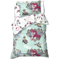 Постельное бельё 1,5 сп "Fairy forest" Мой маленький пони 143*215 см, 150*214 см, 50*70 см -1 шт