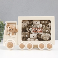 Фоторамка пластик 13х18 см "Мишка в грузовичке" МИКС 29х4х19 см