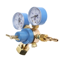 Редуктор кислородный ТУНДРА, 50 м3/ч, рабочее/на входе 1.25/20 МПа, алюминий Редуктор кислородный ТУНДРА, 50 м3/ч, рабочее/на входе 1.25/20 МПа, алюминий