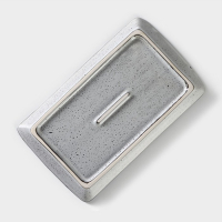 Блюдо фарфоровое Nebbia, 12&times;20,5 см, МИКС