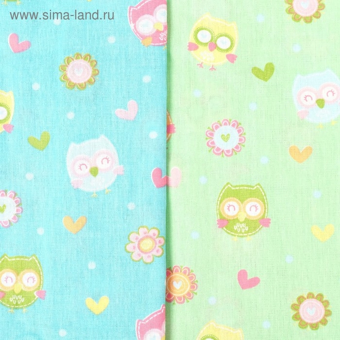 Наволочка 50х70, цвет микс, бязь 120гм, хл100%