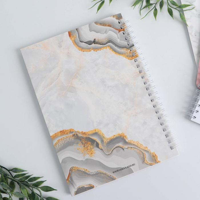 Ежедневник, чехол для наушннков и ремень для часов &laquo;Ты совершенна&raquo;, 20 х 22 см.