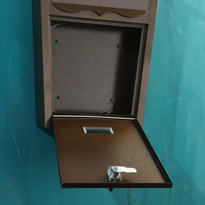 Ящик почтовый №11, Антик медный Ящик почтовый №11, Антик медный