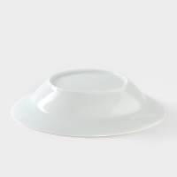 Тарелка фарфоровая &laquo;Шебби шик&raquo;, 500 мл, d=24 см, цвет белый