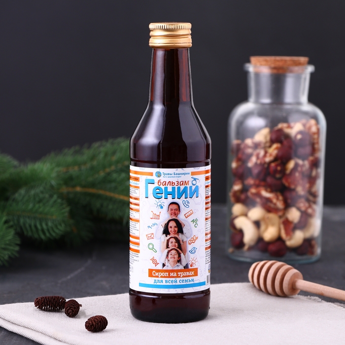 Сироп на растительном сырье Сироп на растительном сырье "Бальзам Гений", 240 мл