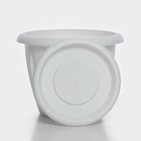 Горшок с поддоном «Фелиция», 3,6 л, цвет мраморный Горшок с поддоном «Фелиция», 3,6 л, цвет мраморный