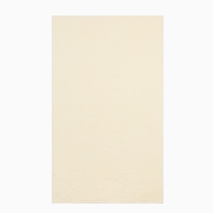 Полотенце махровое Экономь и Я 30*60 см, цв. молочный, 100% хлопок, 320 гр/м2