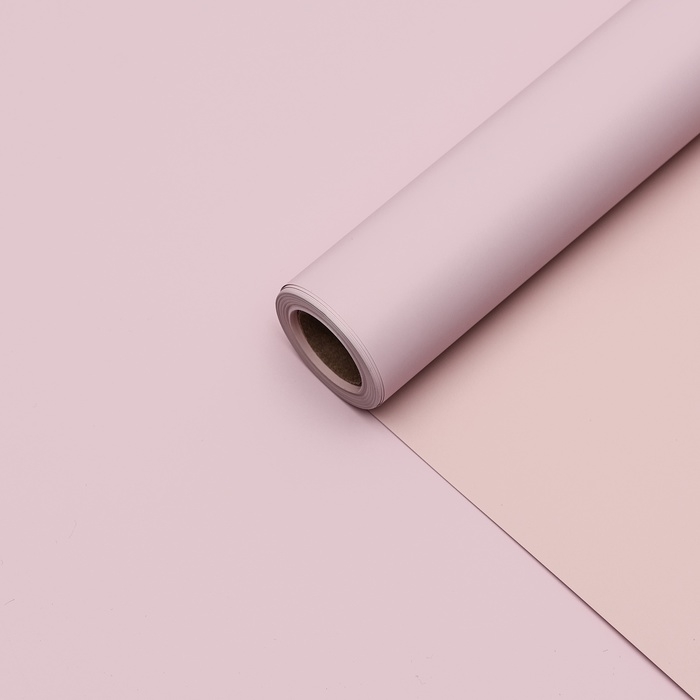 Пленка матовая двухсторонняя 0,50х10м 65мкм, пастельная серия