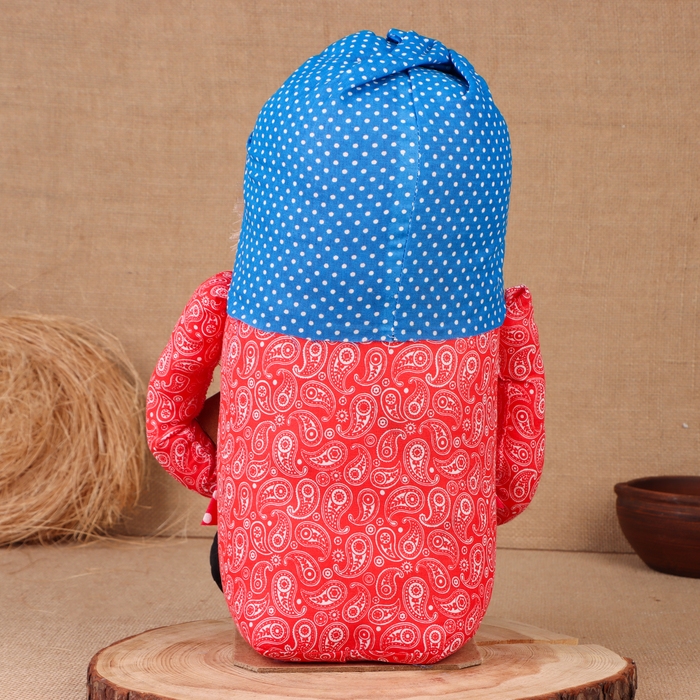 Домовой "Малыш с баяном", 43х25х20 см