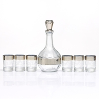 Минибар "Гармония" 7 предметов: графин 500 мл + стопка 60 мл Минибар "Гармония" 7 предметов: графин 500 мл + стопка 60 мл