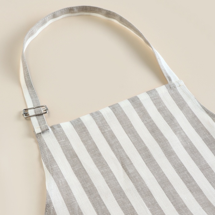 Фартук с карманами SL HOME Фартук с карманами SL HOME "Strict line" 60х70см, лен 100%, 180 гр/м2