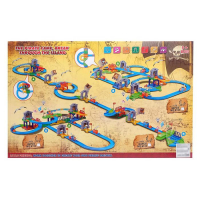 Железная дорога &laquo;Пиратские истории&raquo;, работает от батареек, 90 деталей