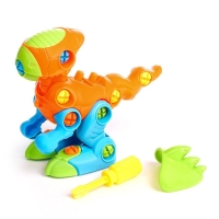 Конструктор для малышей &laquo;Динозаврик&raquo;, с отвёрткой, 38 деталей