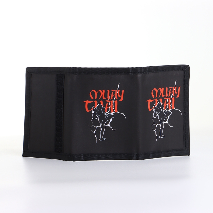 Кошелёк детский на липучке &laquo;Выбражулька&raquo;, цвет чёрный