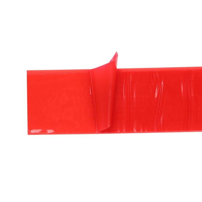 Накладка антискользящая на ступеньки прямая 100см/3см, красная